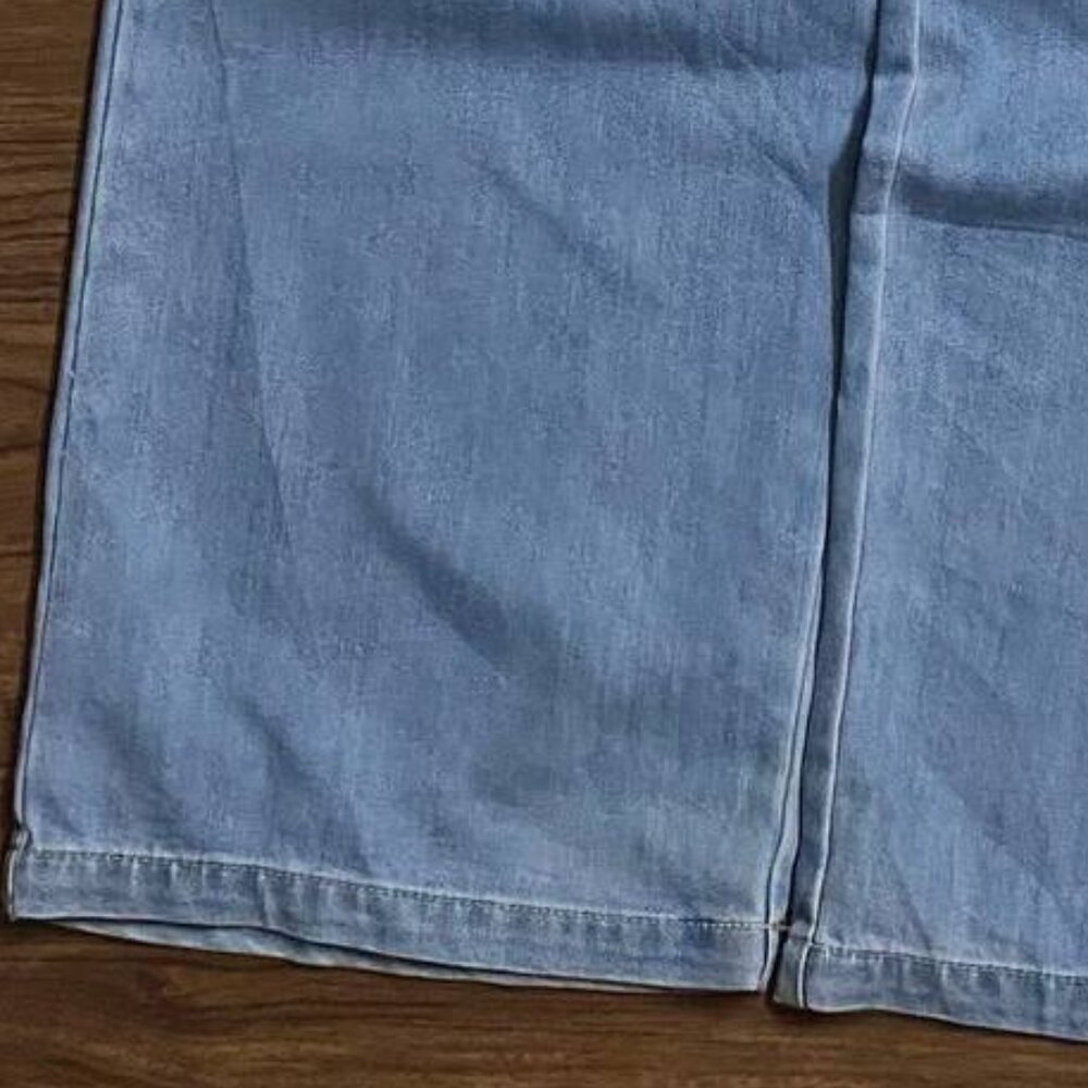 Light Blue Denim Pants - Picture 3 of 4